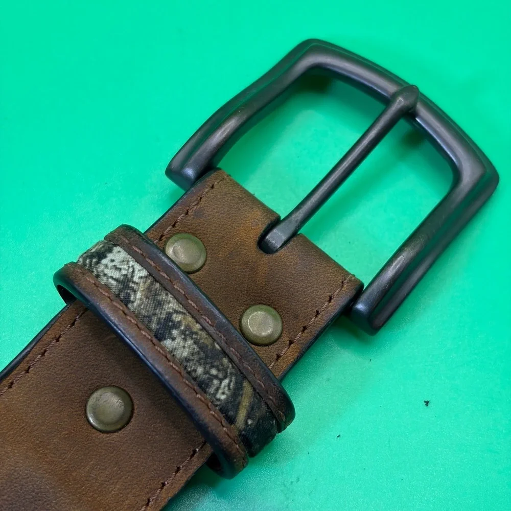 Nocona Genuine Leather Belt Mens 38 44